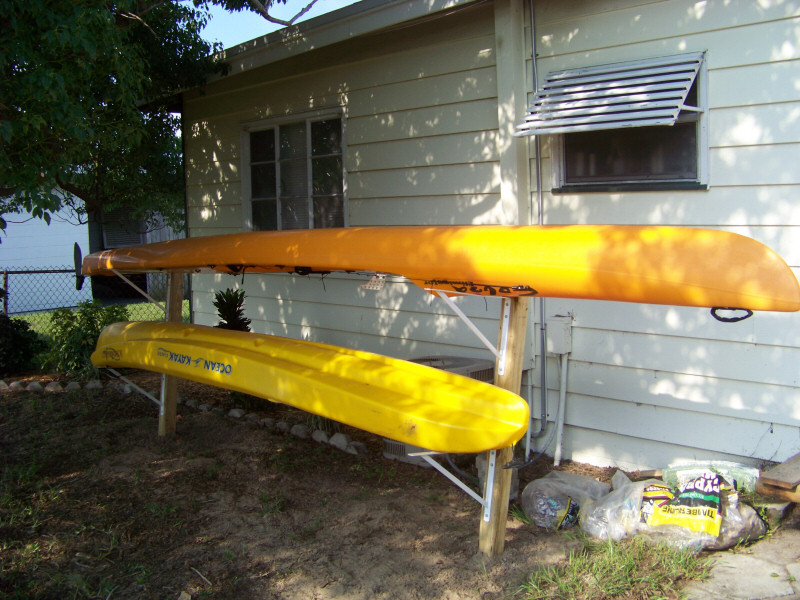 Wooden Kayak Storage Rack Plans